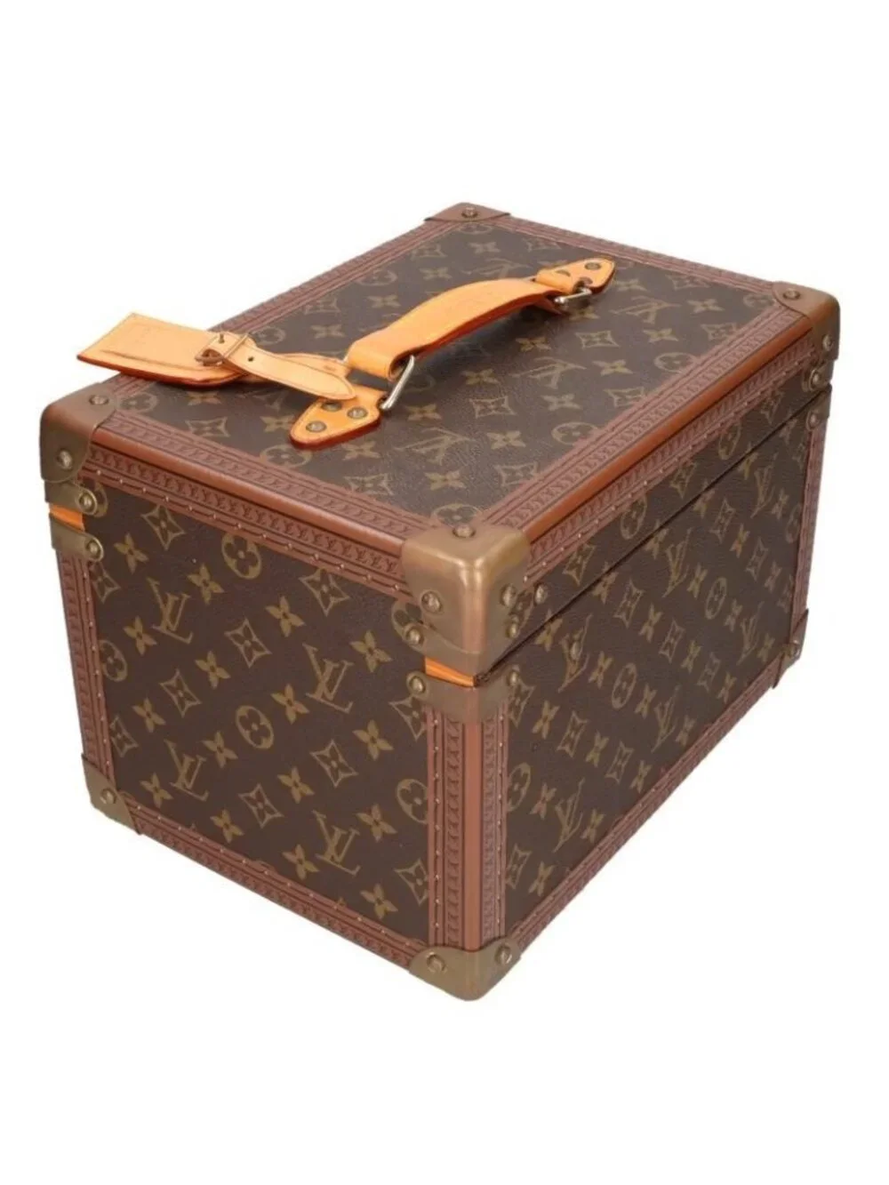 Louis Vuitton Monogram Trunk Makeup Case
